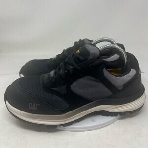 Caterpillar Women's Quake Composite Toe Work Sneakers Black Size 6